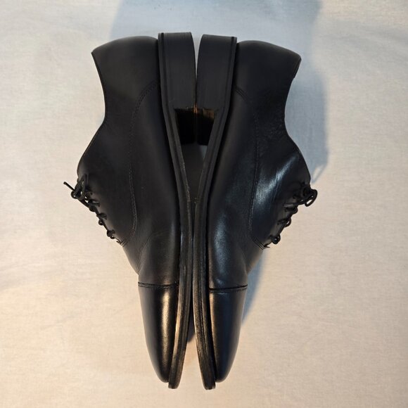 COLE HAAN Williams Formal Black Leather Cap Oxford Dress Shoes Men's Size 11M. - Picture 7 of 16